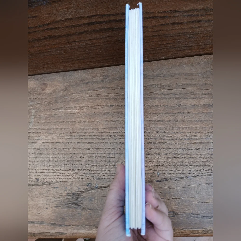 Jansen Designs Hand Crafted Purple Blue Brushed Journal Demask Spine 150 Pages